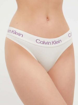 Tanga Calvin Klein Underwear bézs