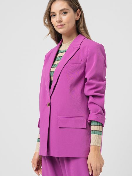 Куртка с карманами Vila розовая