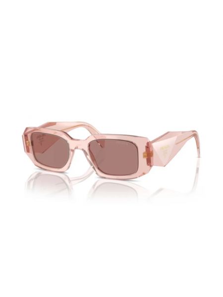 Okulary przeciwsłoneczne Prada różowe