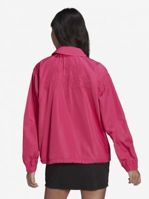 Széldzseki Adidas Originals rózsaszín