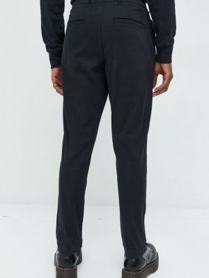 Pantaloni chino Abercrombie & Fitch negru