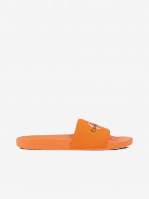 Sandále Calvin Klein Jeans oranžová