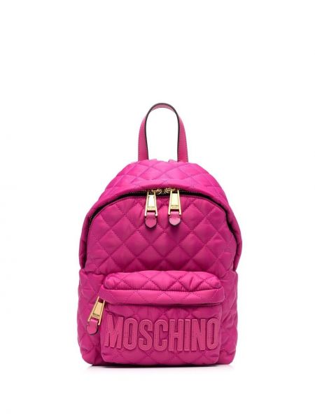 Ryggsekk Moschino rosa