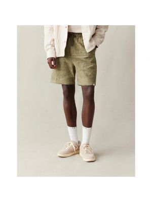 Pantalones cortos con estampado con estampado de cachemira Les Deux verde