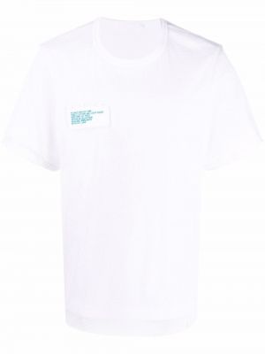 T-shirt à imprimé Helmut Lang blanc