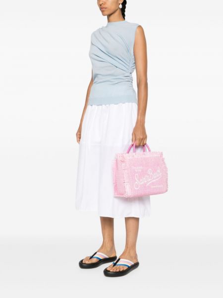 Shopper handtasche Mc2 Saint Barth pink