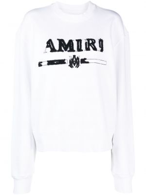 Sweatshirt aus baumwoll Amiri weiß