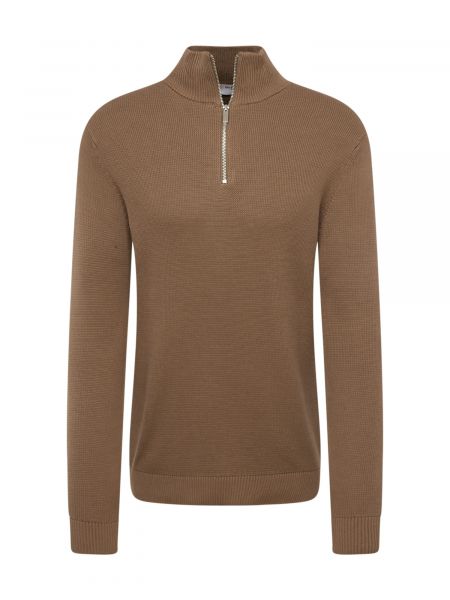 Pullover Selected Homme brun