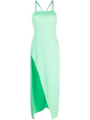 Μίντι φόρεμα The Attico πράσινο