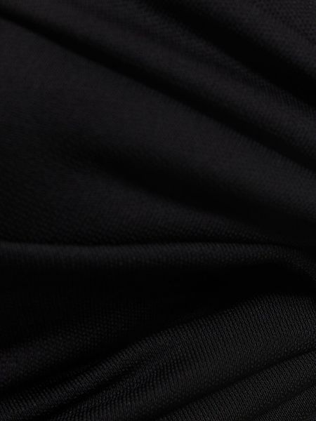 Jersey midi obleka The Andamane črna
