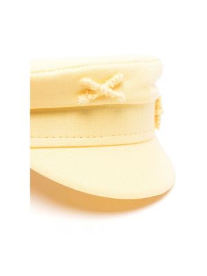 Gorra de lino Ruslan Baginskiy amarillo