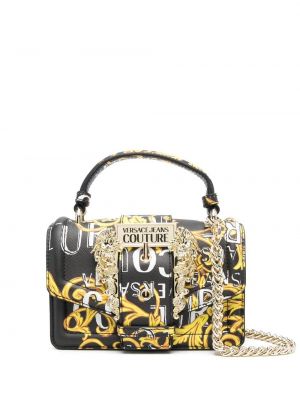 Shopper kabelka s potiskem Versace Jeans Couture