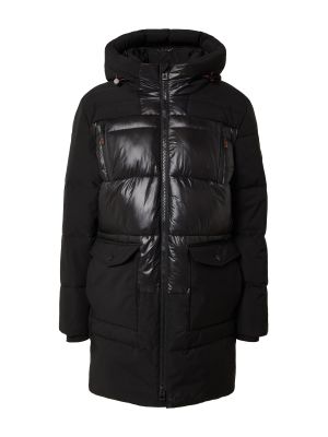 Zimný kabát Indicode Jeans čierna