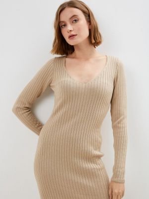 Платье-свитер Imocean бежевое
