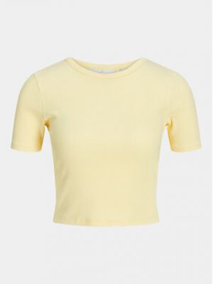 Slim fit tričko Jjxx žluté
