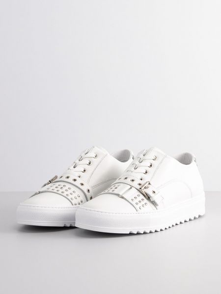 Sneakersy Les Hommes białe