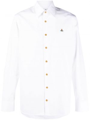 Bavlnená košeľa Vivienne Westwood biela