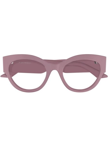Okulary Alexander Mcqueen różowe