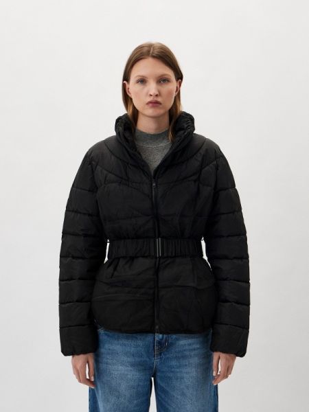 Утепленная демисезонная куртка Twinset Milano черная