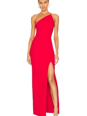 Красное длинное платье Solace London