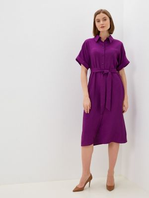 Платье-рубашка Vittoria Vicci фиолетовое