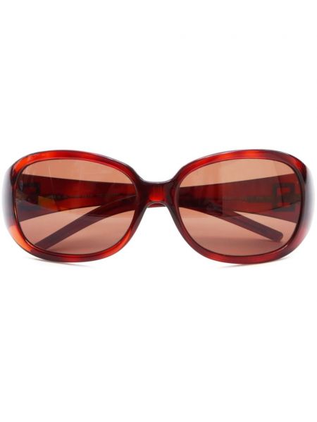 Oversize saulesbrilles Fendi Pre-owned brūns