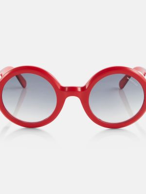 Slnečné okuliare Moncler červená