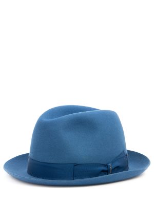 Шляпа Borsalino голубая