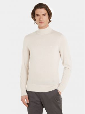 Пуловер Calvin Klein бежово
