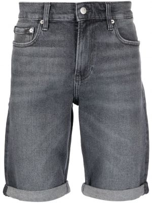 Jeansshorts med passform Calvin Klein Jeans grå