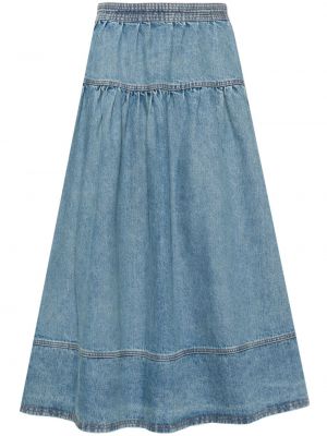 Modré džínová sukně Ulla Johnson