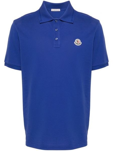 Polo yaka tişört Moncler mavi