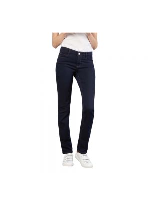 Slim fit skinny jeans Mac blau