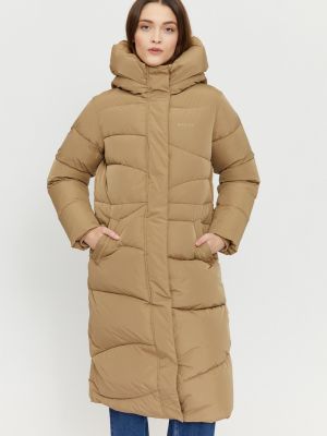 Зимнее пальто Mazine коричневое