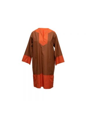 Sukienka Saint Laurent Vintage pomarańczowa