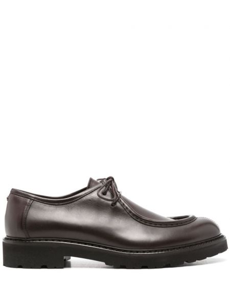 Læder brogues Canali brun