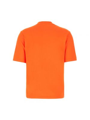 Koszulka Salvatore Ferragamo pomarańczowa