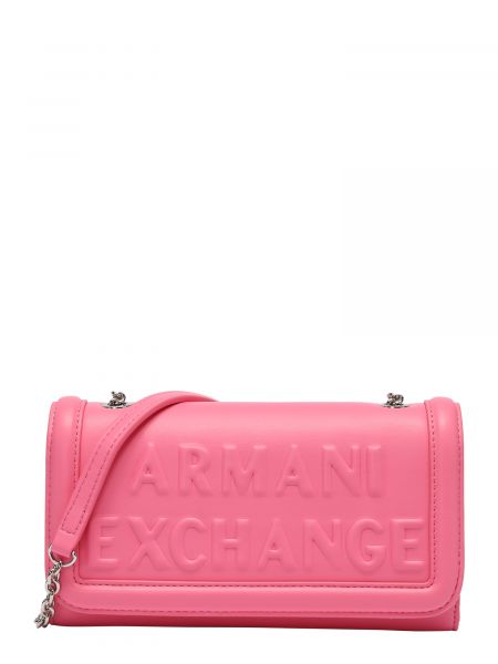 Torbica za čez ramo Armani Exchange roza