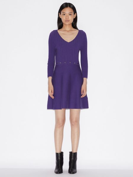 Сукня Armani Exchange, фіолетове