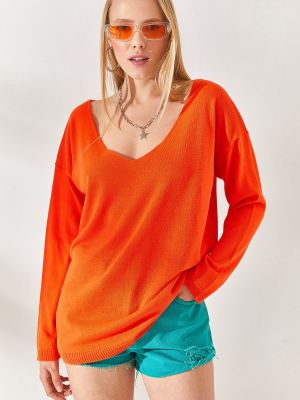 Oversize блуза Olalook оранжево
