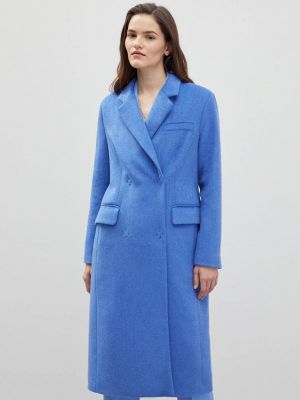 Пальто Finn Flare синее