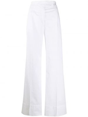 Pantalones de cintura alta bootcut Nº21 blanco