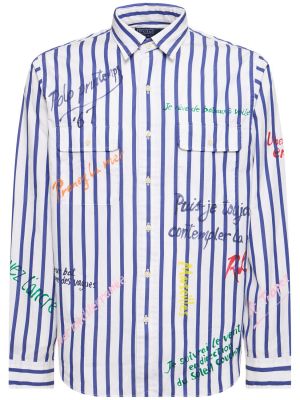 Svītrainas krekls Polo Ralph Lauren zils