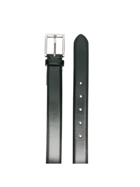 Cinturón de cuero elegante Maison Margiela negro