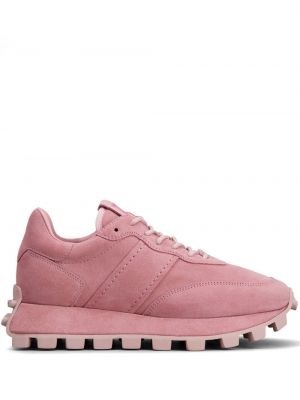 Sneakers σουέντ Tod's ροζ