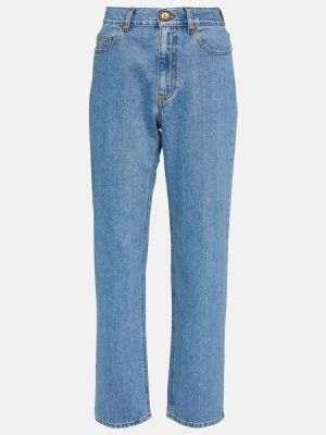 Bootcut džínsy s vysokým pásom Blazã© Milano modrá