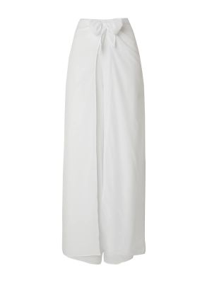 Широки панталони тип „марлен“ Lauren Ralph Lauren бяло