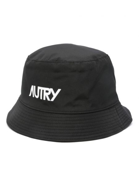 Cepure ar apdruku Autry melns