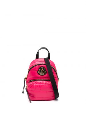 Чанта през рамо Moncler розово
