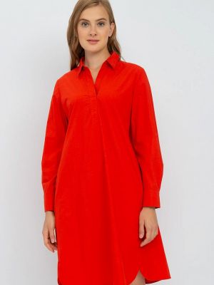 Платье-рубашка Gerry Weber красное